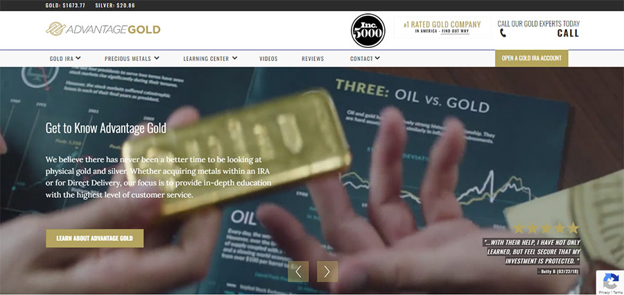 Advantage Gold Review Advantage Gold Review