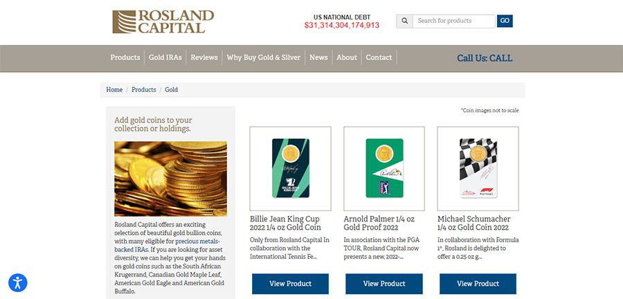 Gold and Silver IRA With Rosland Capital Gold and Silver IRA With Rosland Capital