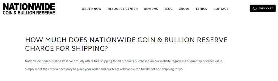 Nationwide Coin and Bullion Review