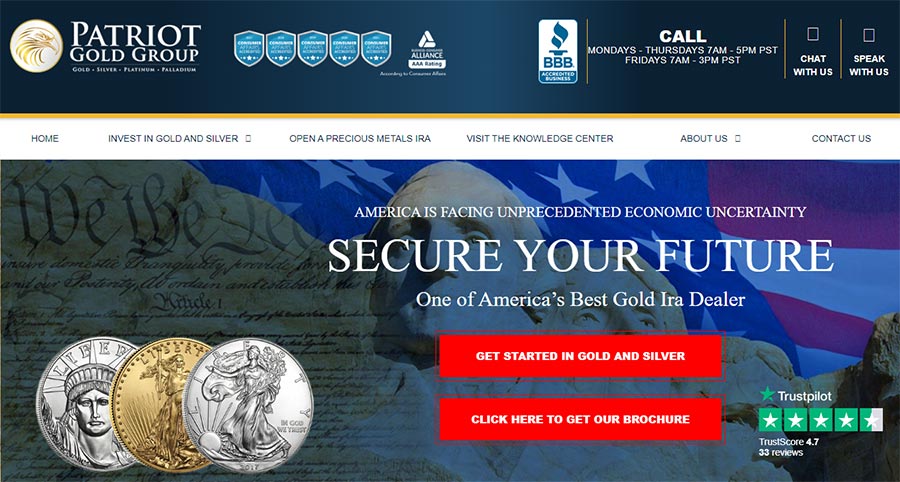 Patriot Gold Group Review Patriot Gold Group Review