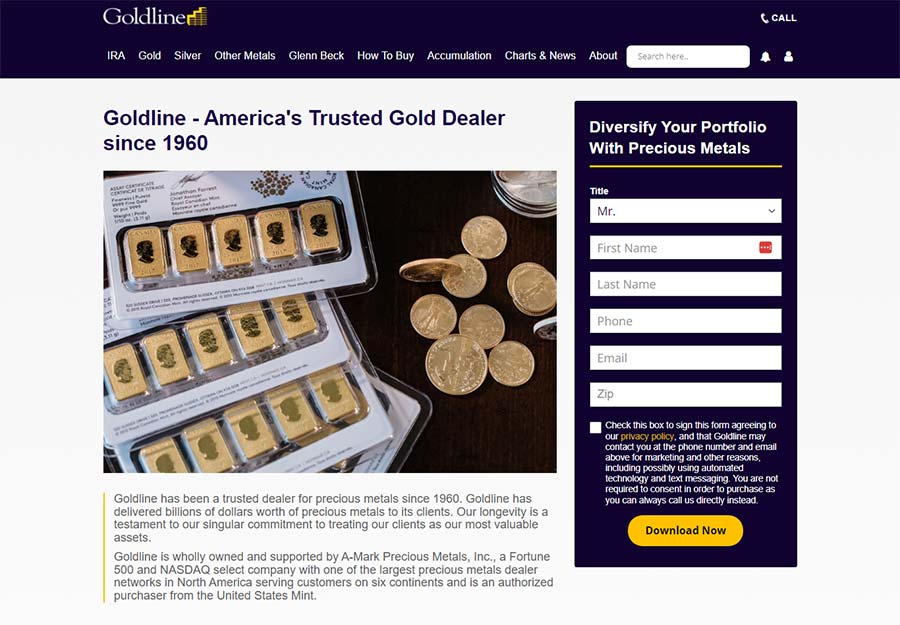 Gold Line IRA Review Gold Line IRA Review