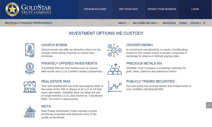 Gold Star IRA Review