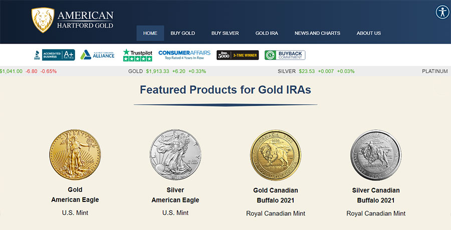 Hartford Gold IRA Review
