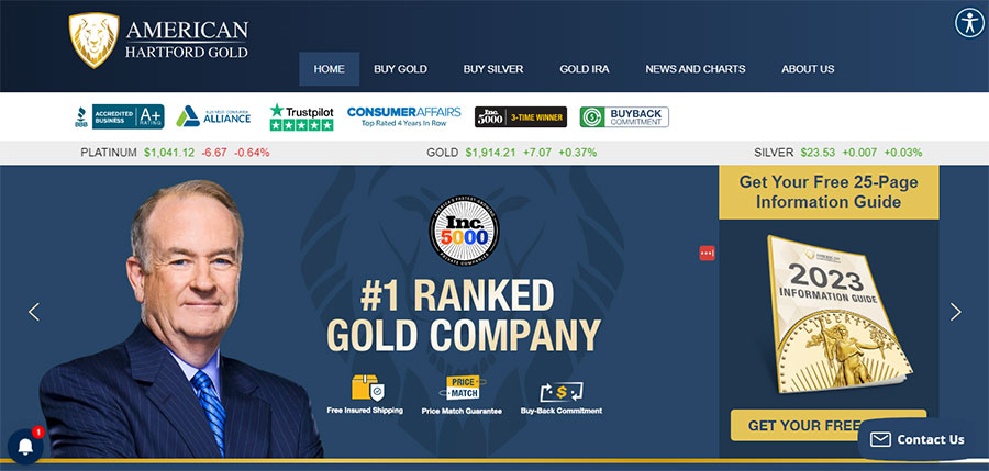 Hartford Gold IRA Review