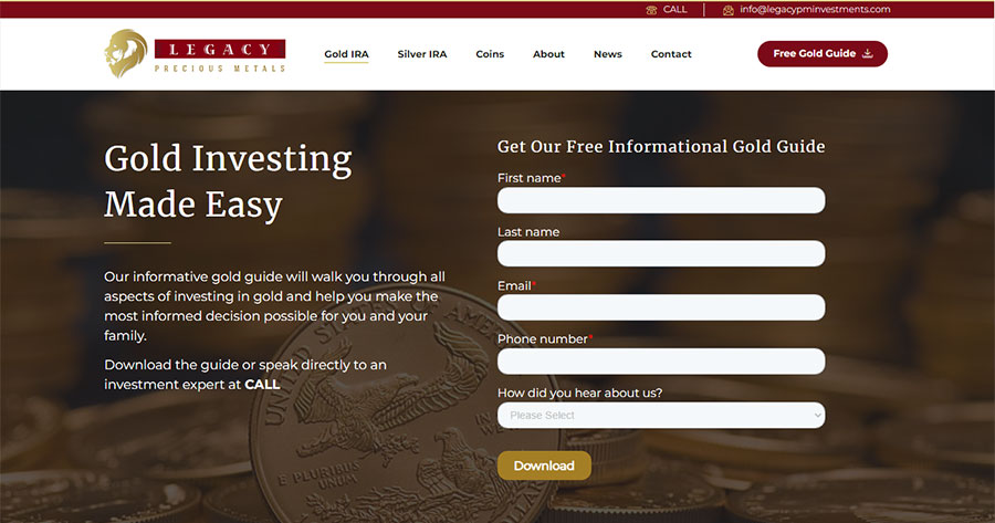 Legacy Gold IRA Review Legacy Gold IRA Review