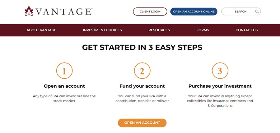 Vantage Gold IRA Review Vantage Gold IRA Review