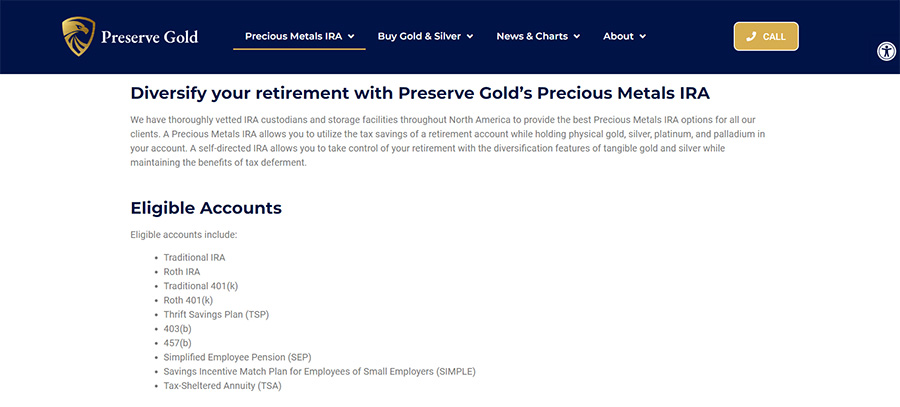 Preserve Gold Review