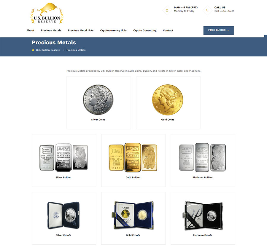 US Bullion Reserve Review US Bullion Reserve Review