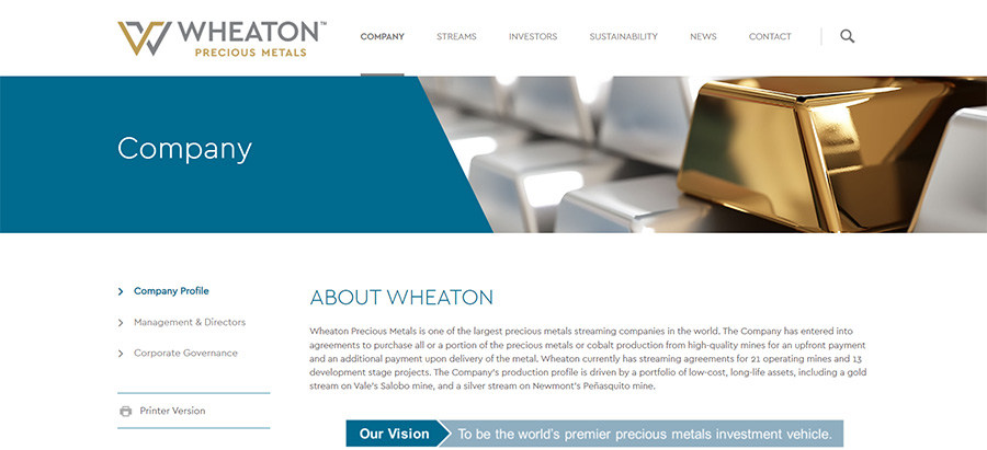 Wheaton Precious Metals Review Wheaton Precious Metals Review