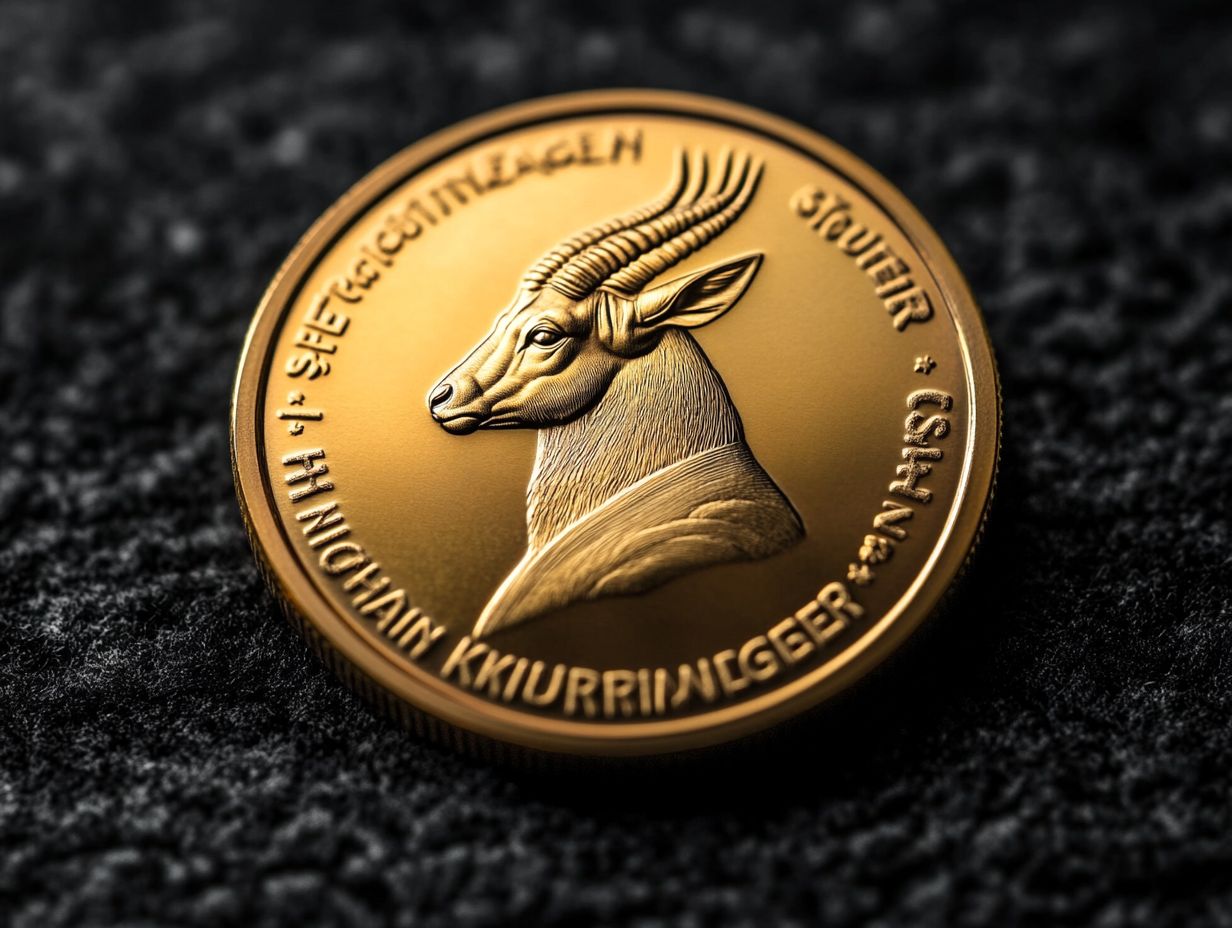 1 10 oz south african krugerrand RV