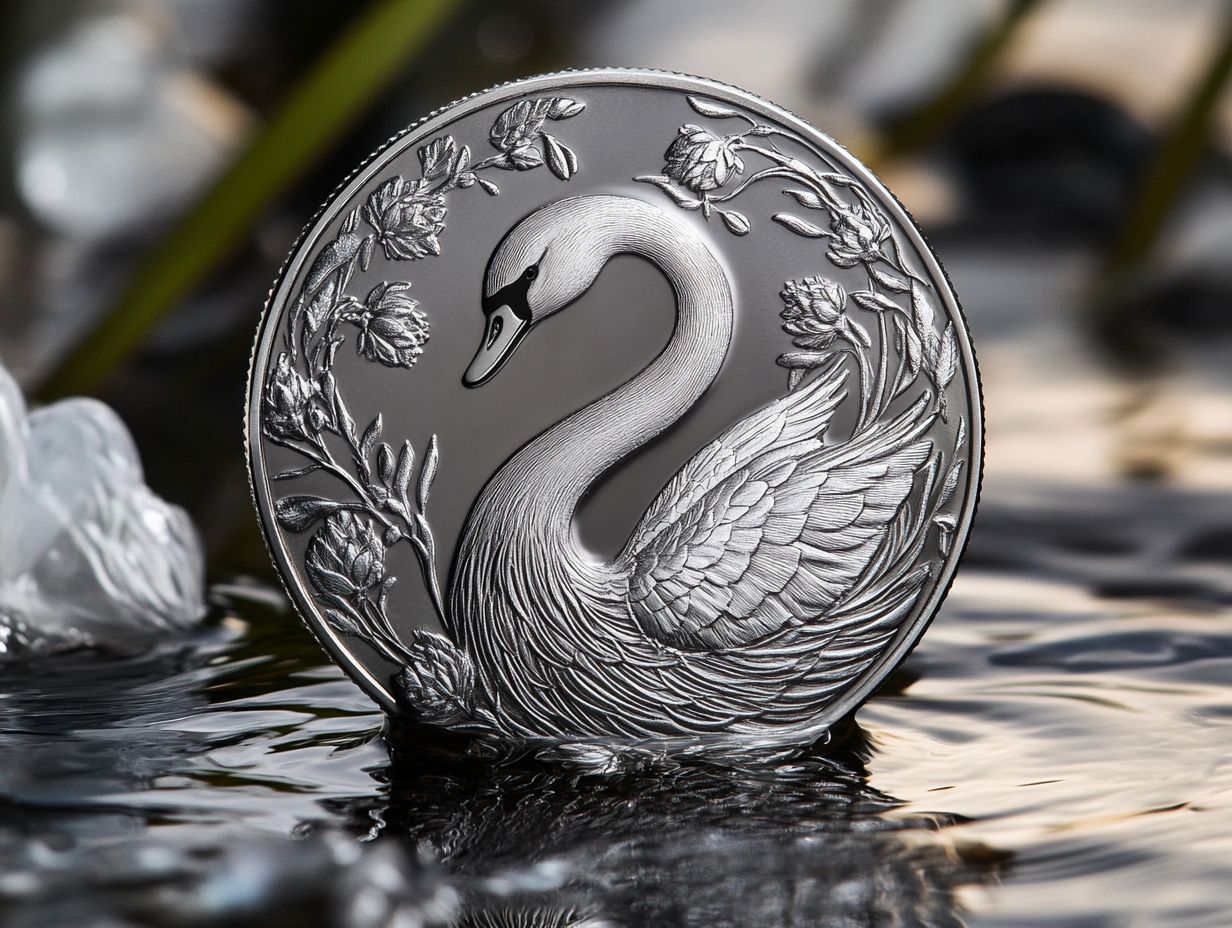 1 2 oz australian silver swan wI
