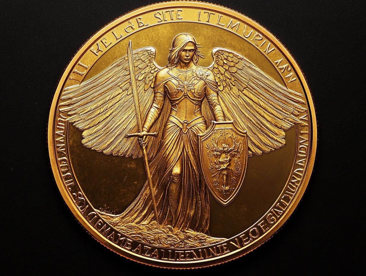 1 2 oz isle of man gold angel Ic