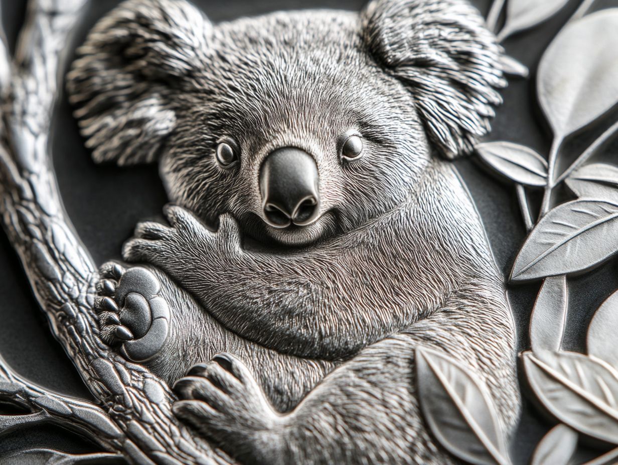 1 oz australian silver koala eX