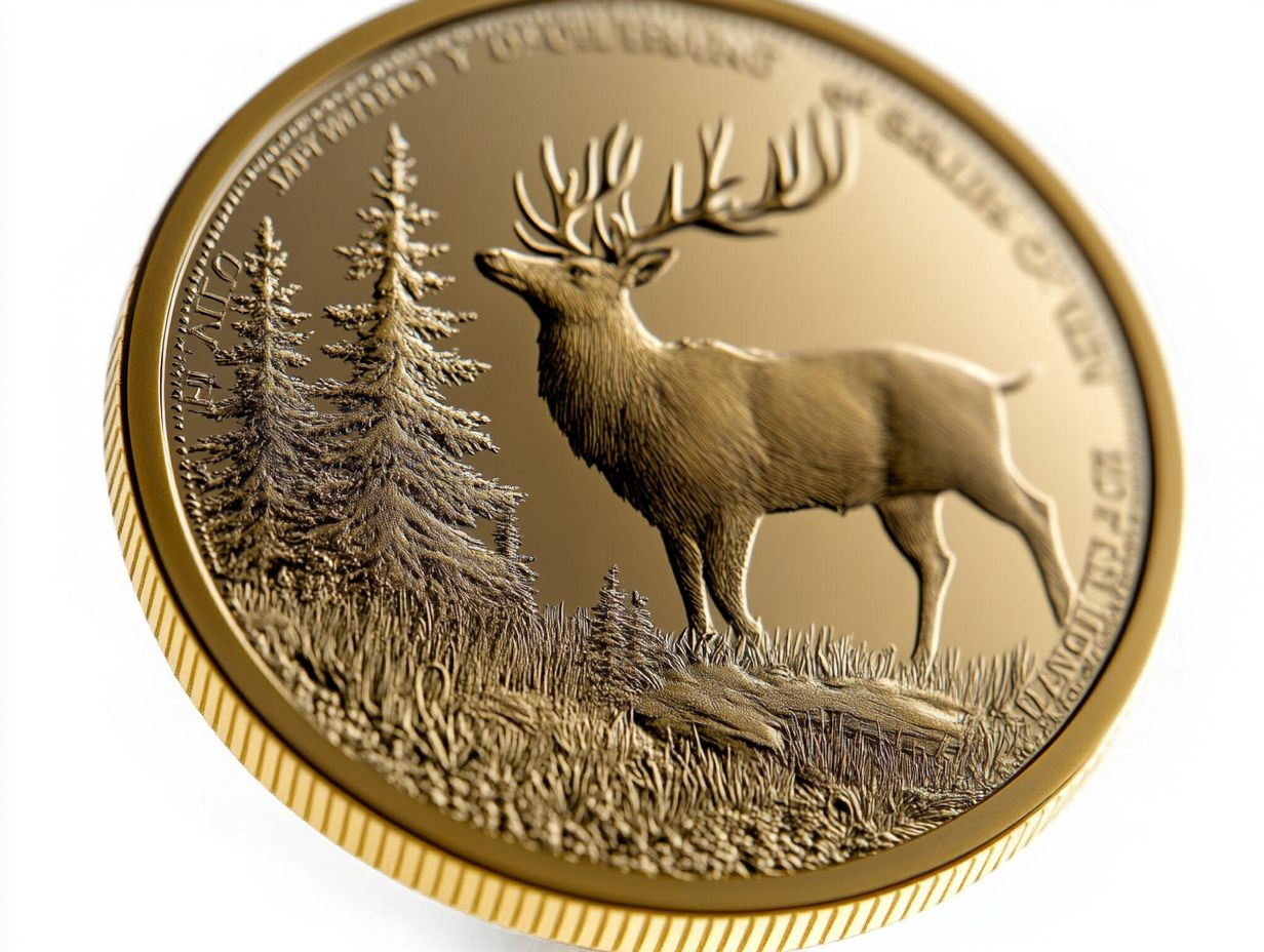 1 oz canadian gold call of the wild series yM
