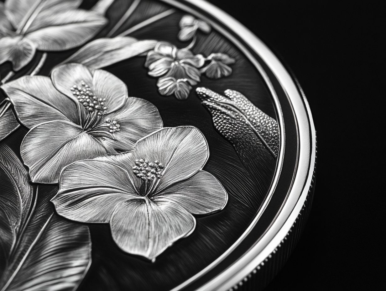 1 oz fijian silver flora and fauna VM