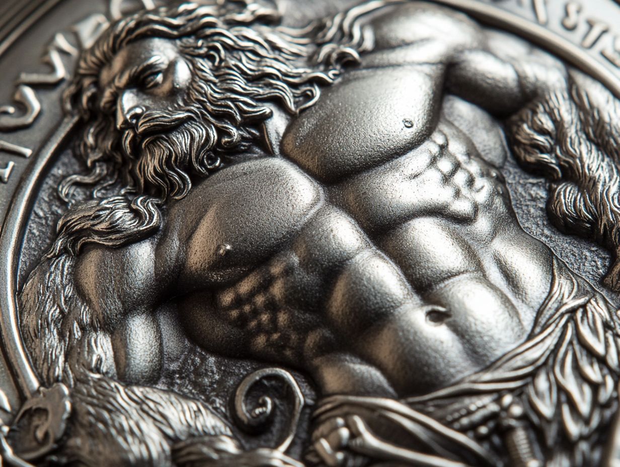 1 oz french silver hercules 3A