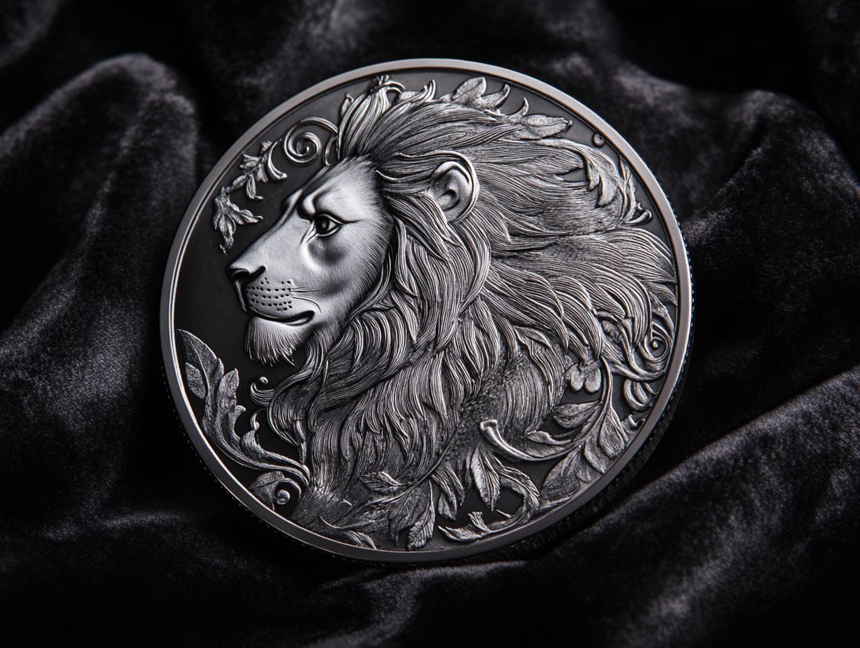 10 oz british silver queens beast E1