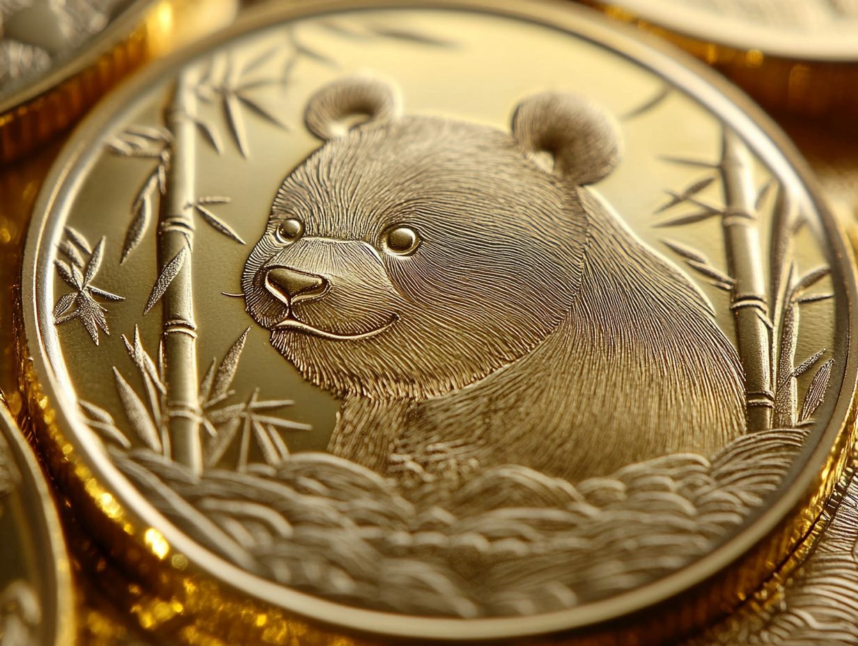 15 g chinese gold panda 1A