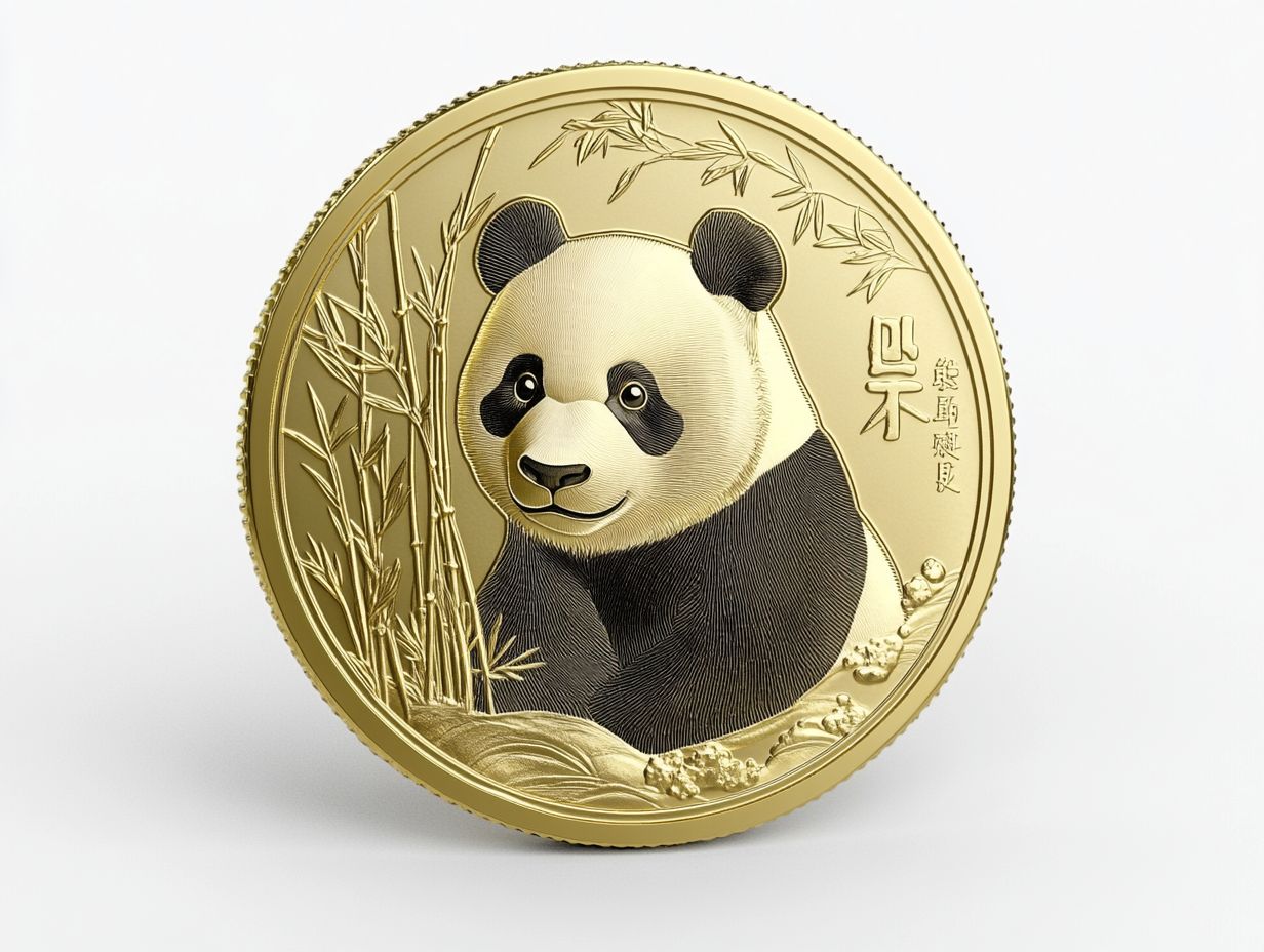 3 g chinese gold panda R2