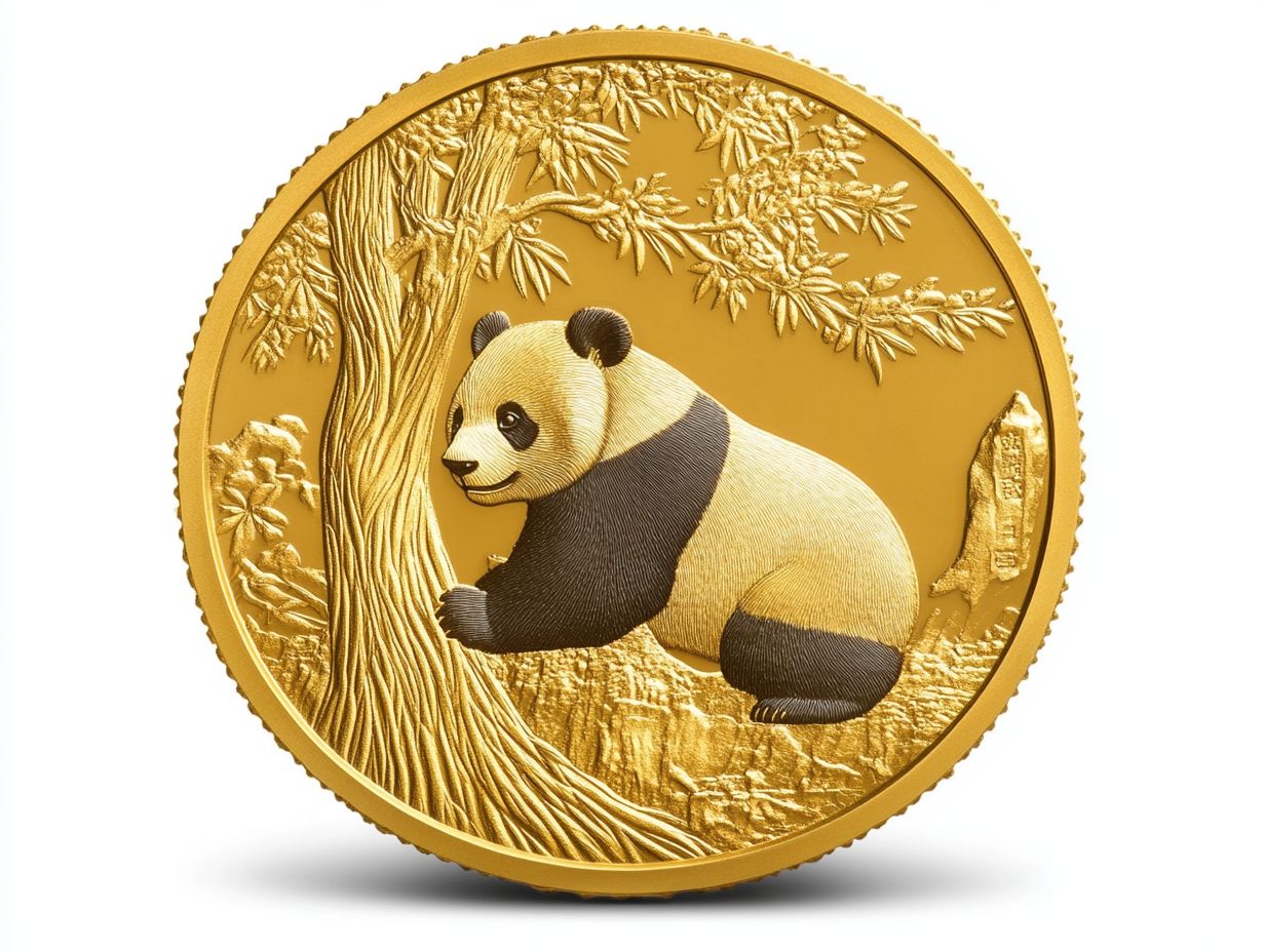 30 g chinese gold panda rR