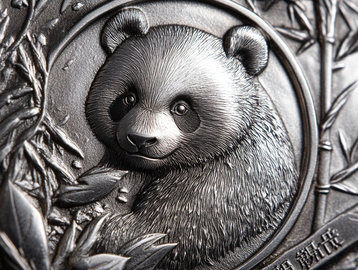 30 g chinese silver panda zJ
