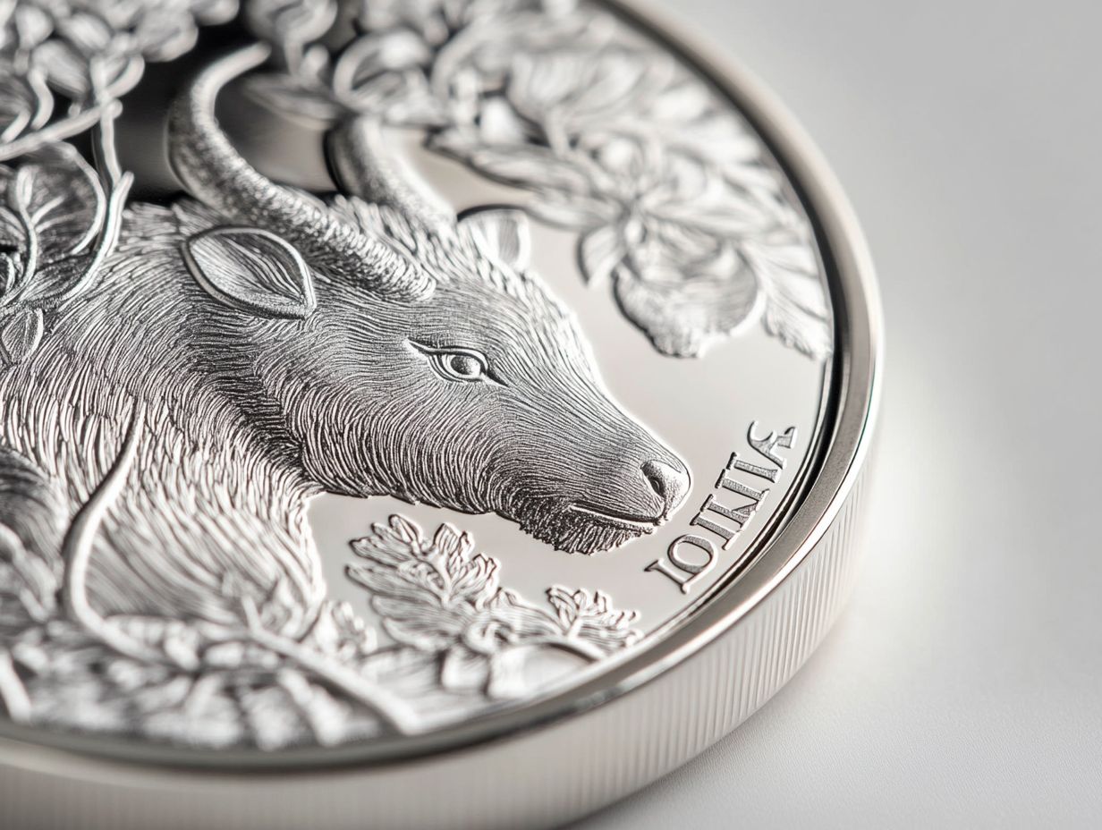 5 oz australian lunar series silver coin Nn