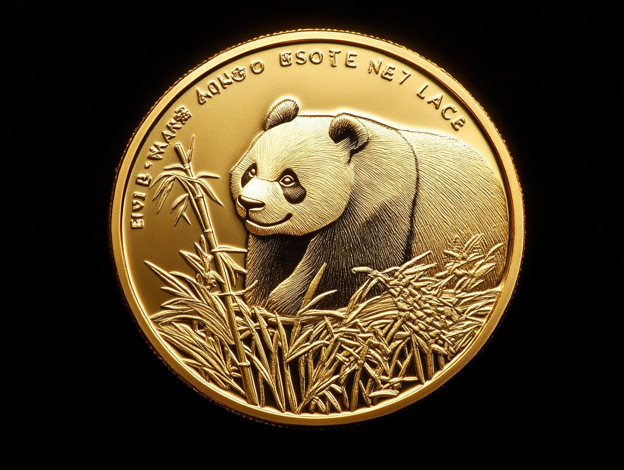 8 g chinese gold panda VY