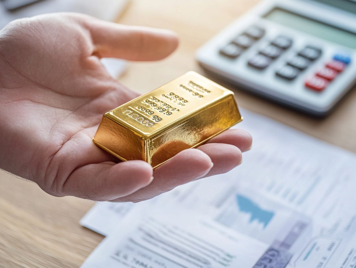 How do you buy and hold gold in a self directed ira iA