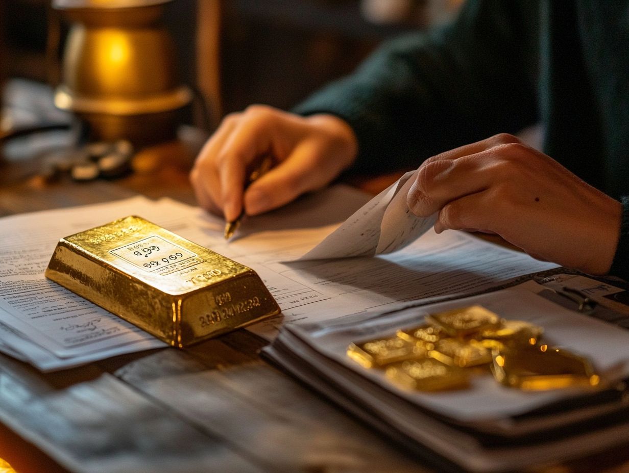How do you convert an inherited ira to gold MV
