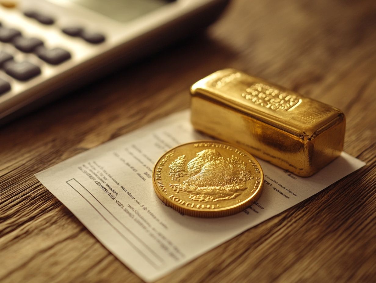 How does a physical gold ira work c4