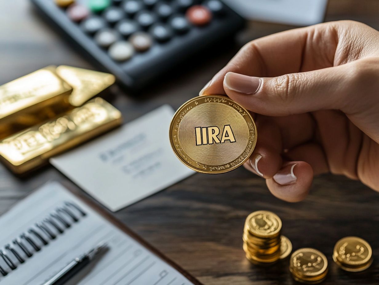 How does holding your ira gold work wt