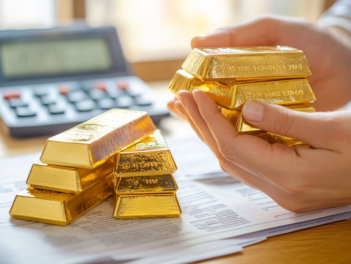 How does physical gold ira work UE
