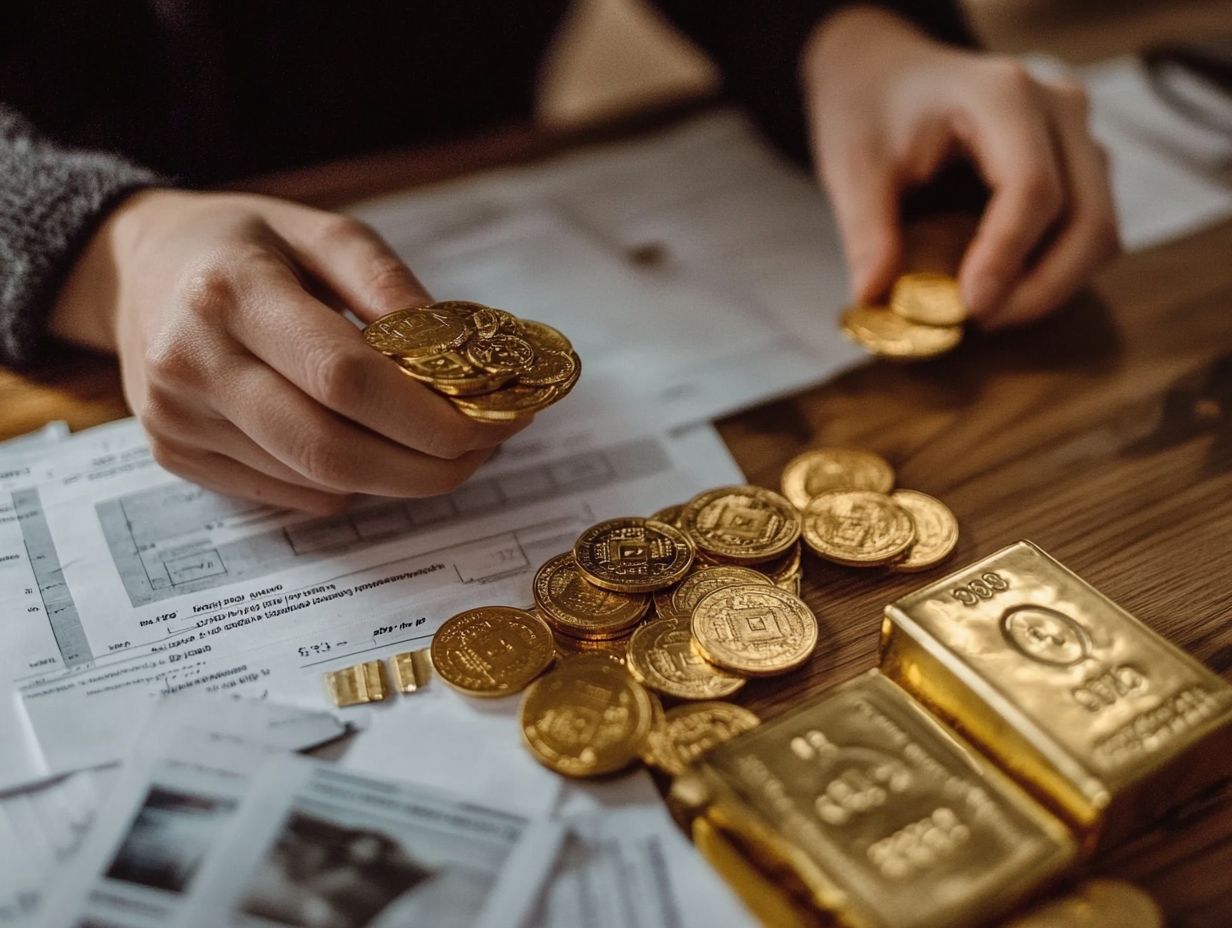 How much gold should i put in my ira nr