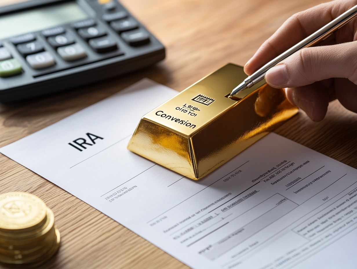 How to convert ira to physical gold aC