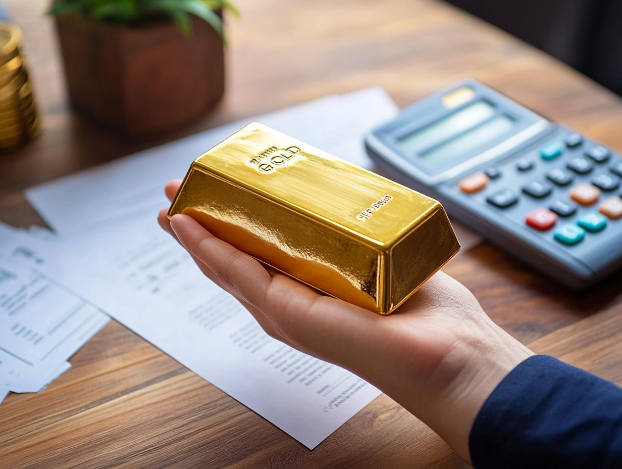How to hold physical gold in a sep ira te