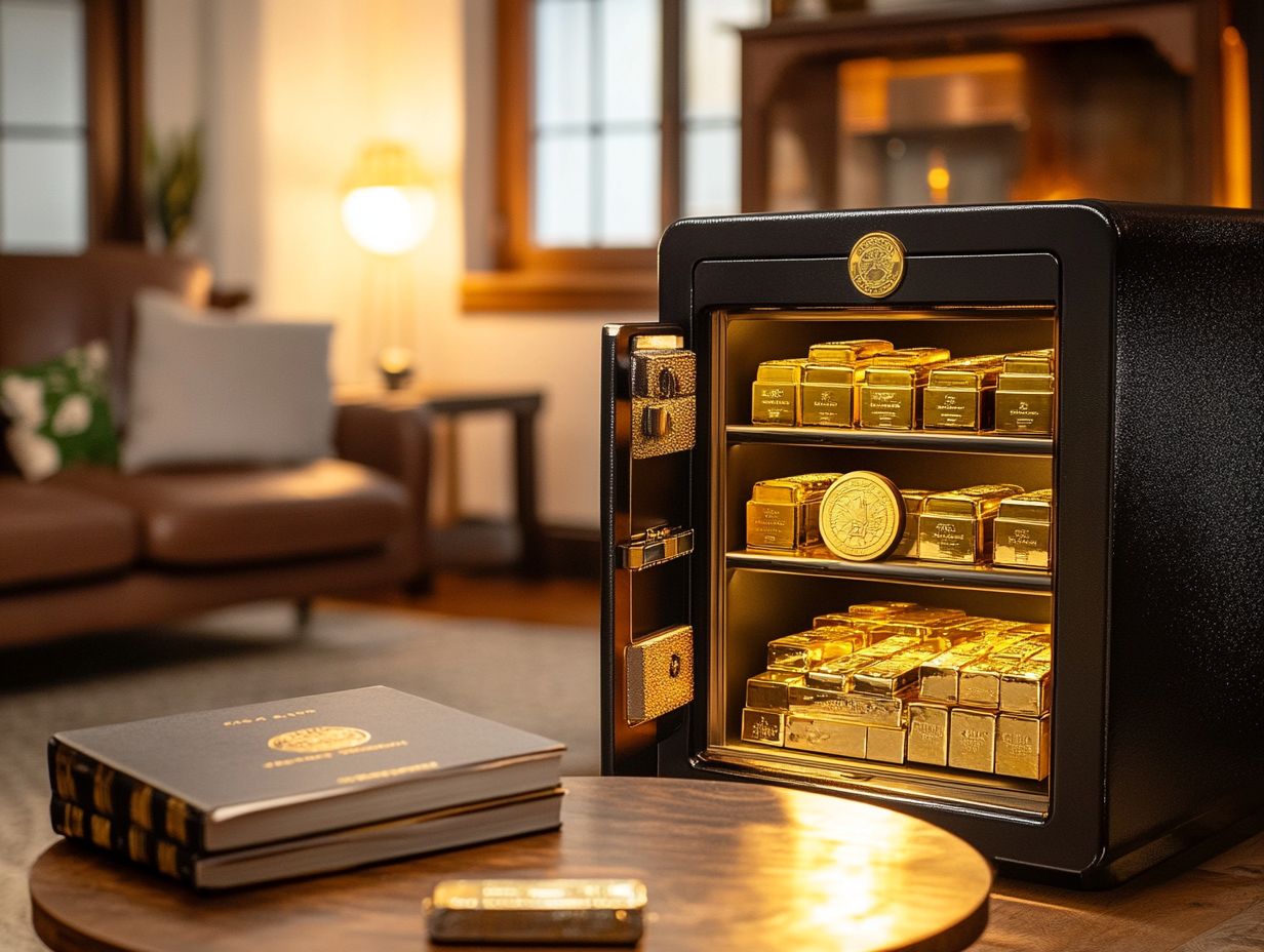How to Set Up a Home Storage Gold IRA