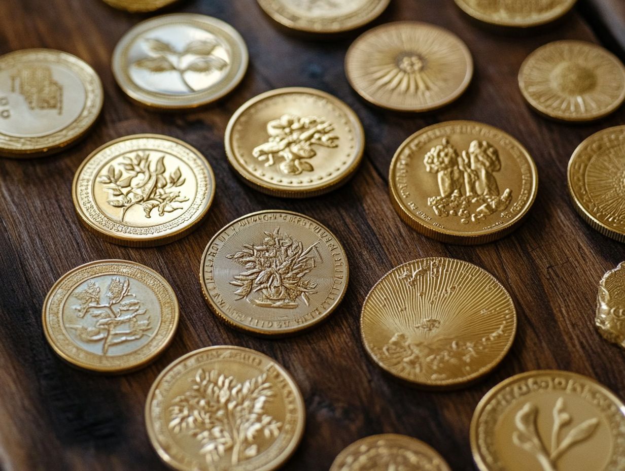 What gold coins are ira approved rw
