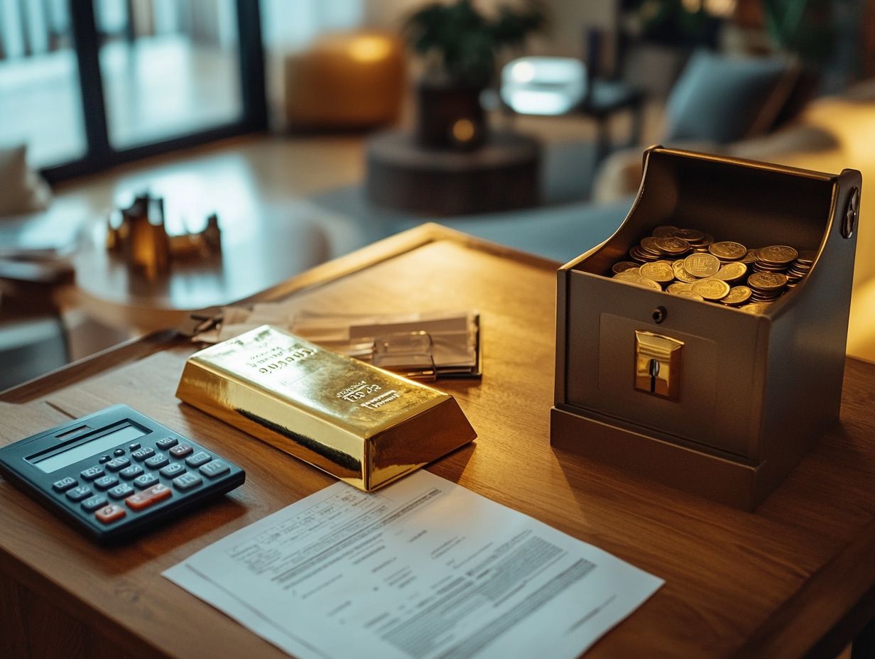 Benefits and Risks of Home Storage Gold IRAs