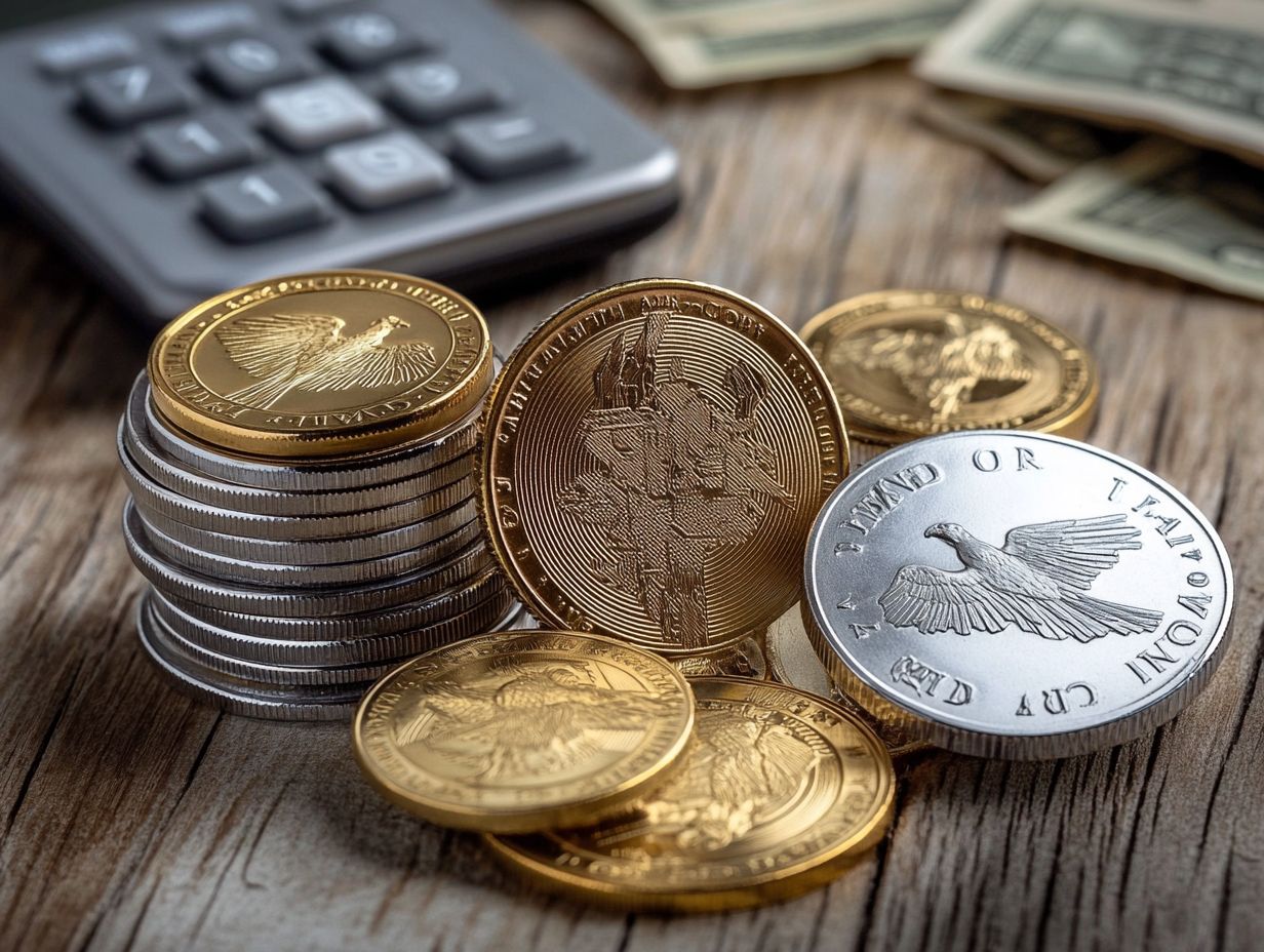 What types of gold and silver to put inside an ira Gt