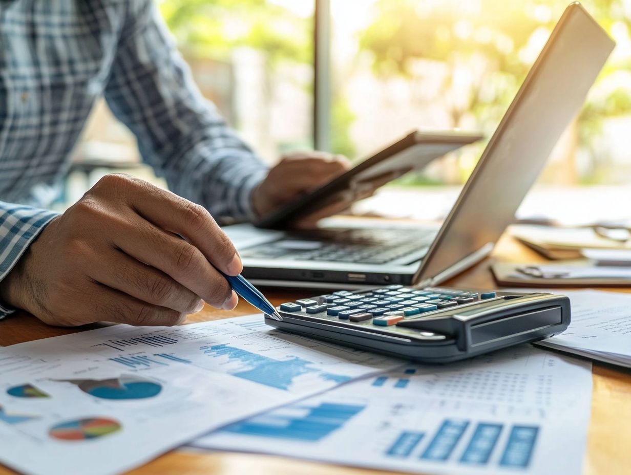 Visual representation of methods for valuing a restoration business