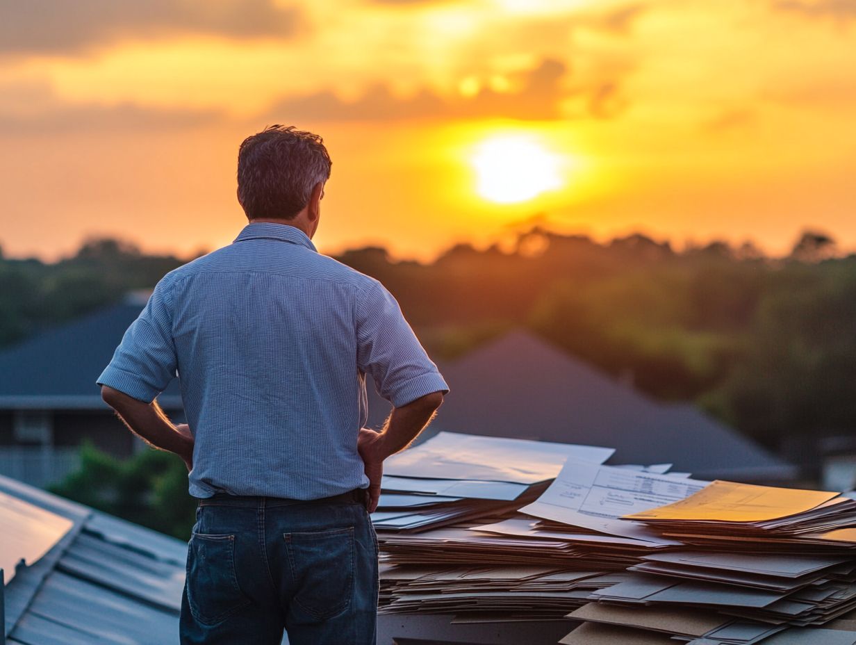 A professional preparing a roofing business for sale