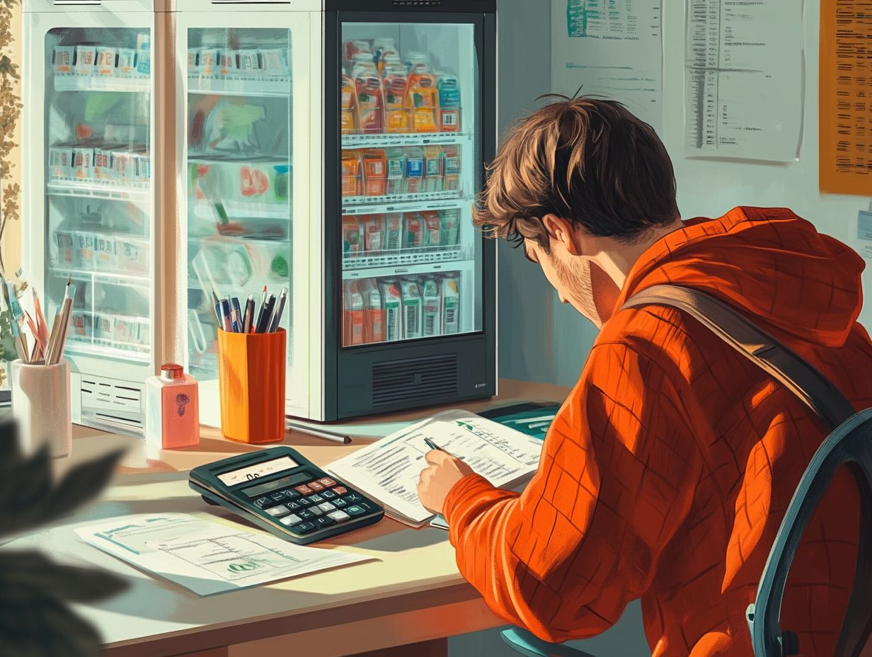 Image showing asset-based valuation process for vending machines