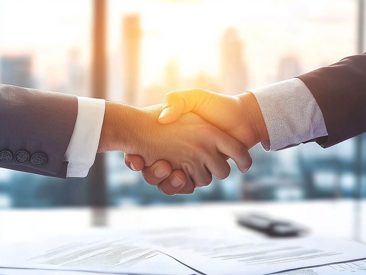 An example of organizing and presenting important business documents