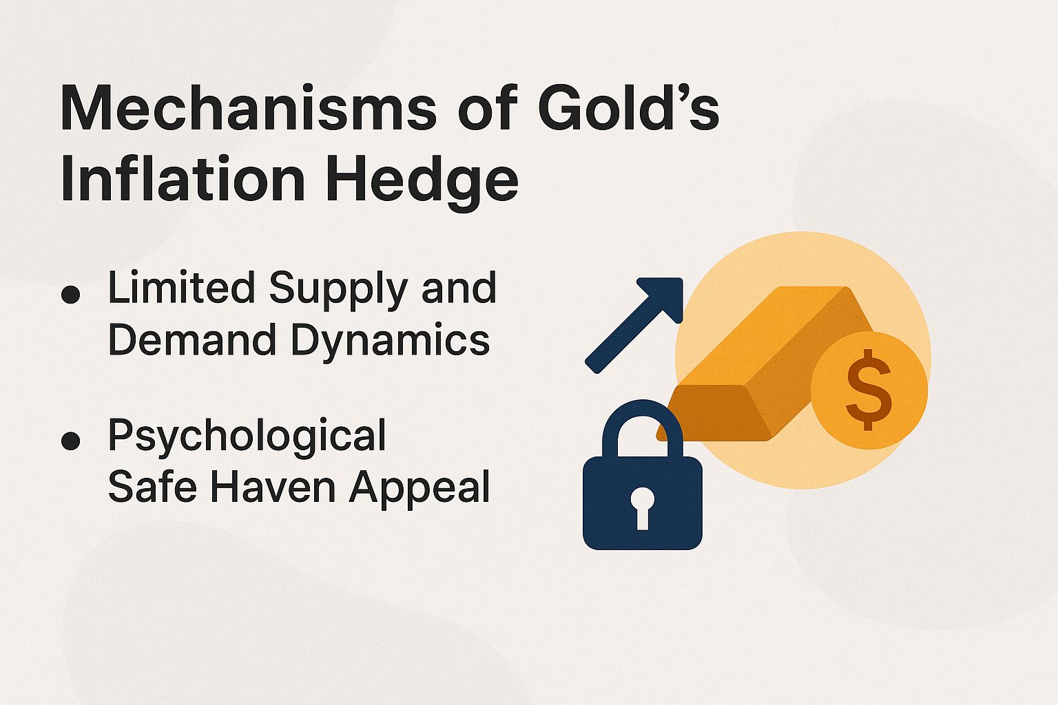 Mechanisms of Gold's Inflation Hedge