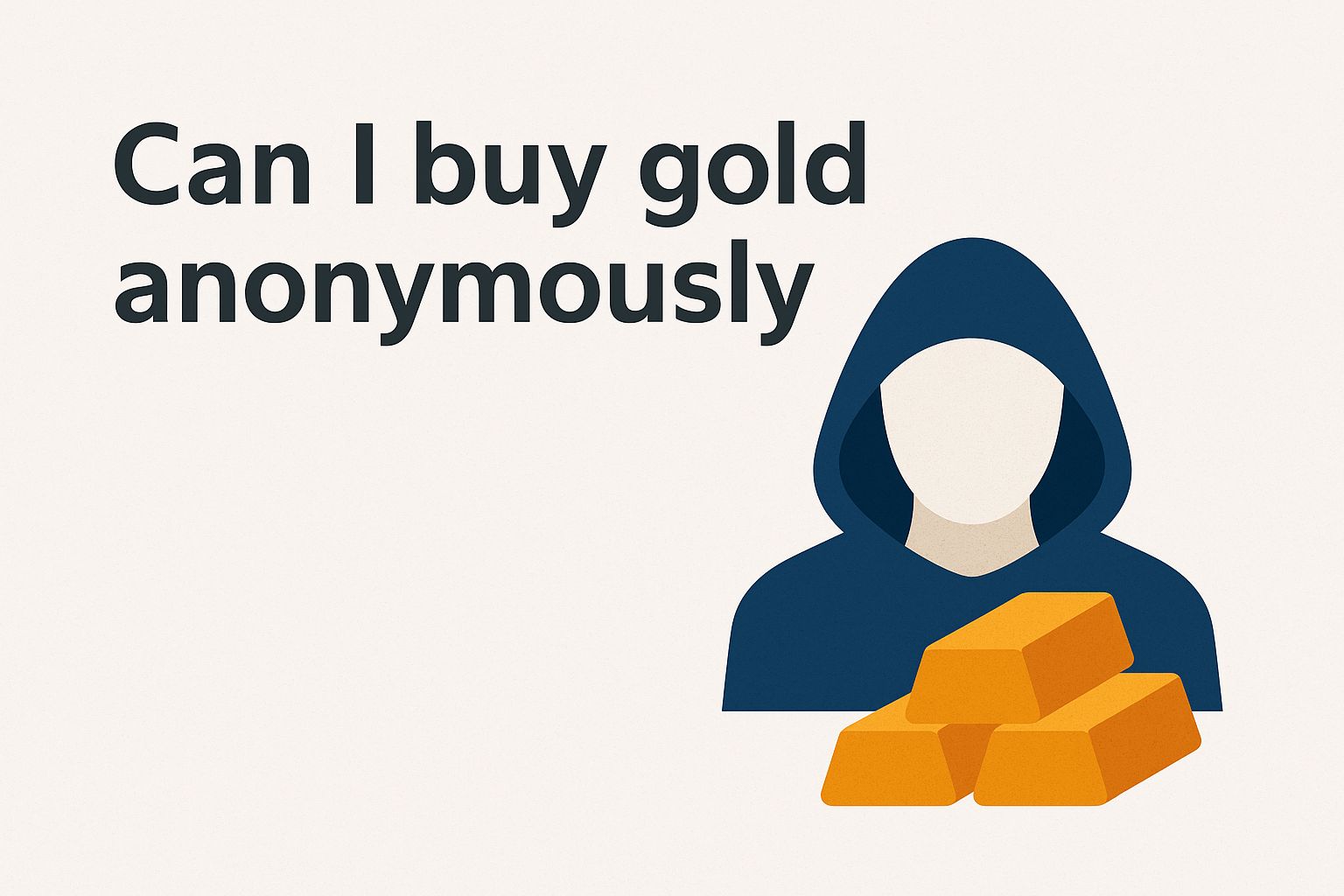 Can i buy gold anonymously RU