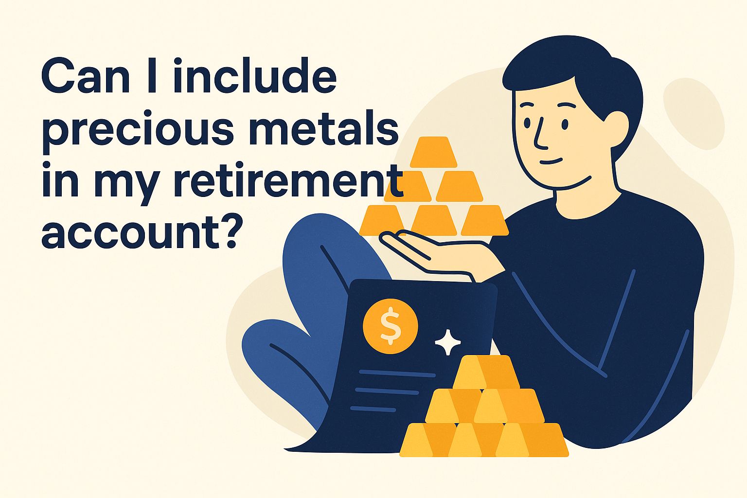 Can i include precious metals in my retirement account 3r