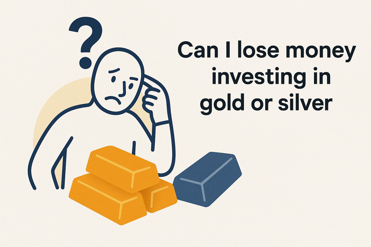 Can i lose money investing in gold or silver N5