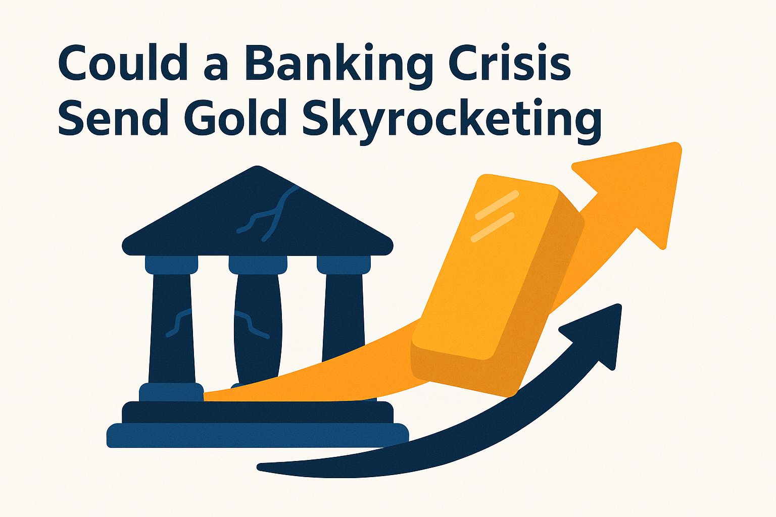 Could a banking crisis send gold skyrocketing nX