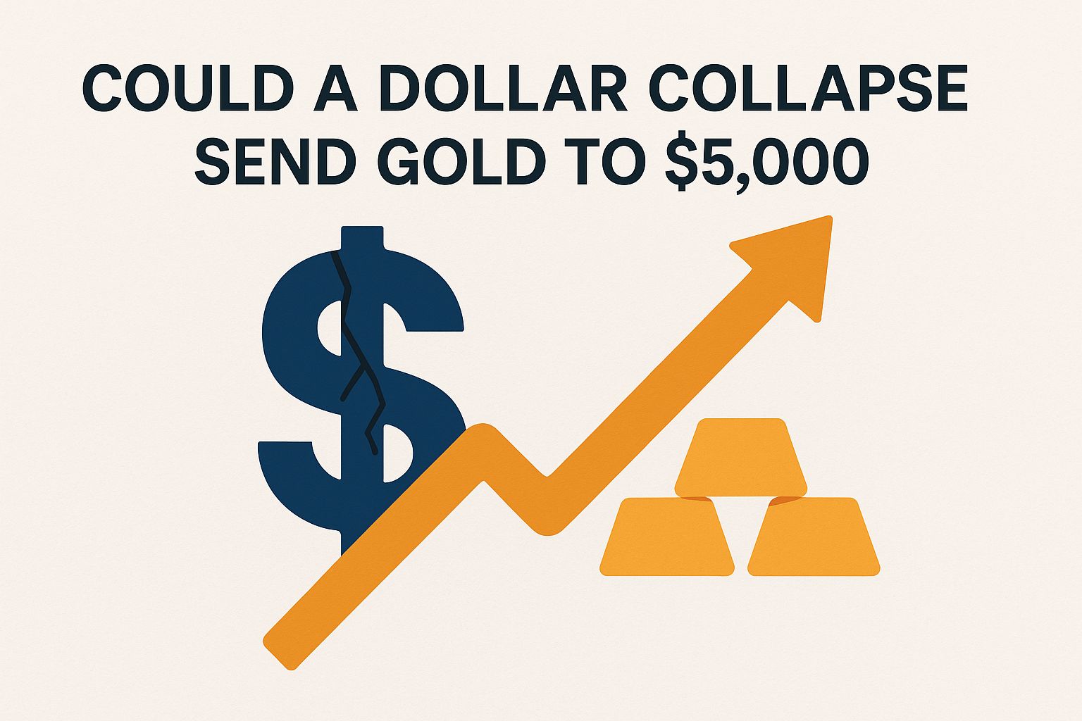 Could a dollar collapse send gold to 5000 Yj