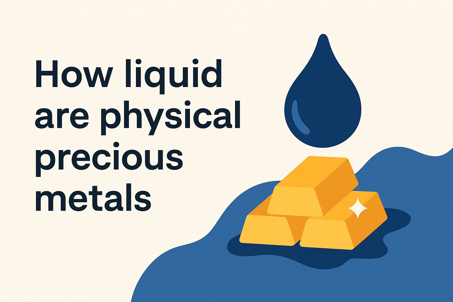 How liquid are physical precious metals TB